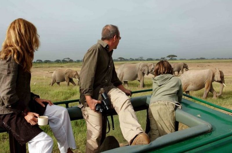 Amboseli Serena Safari Lodge מראה חיצוני תמונה